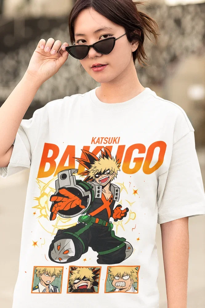 Katsuki Bakugo MHA Graphic T-Shirt