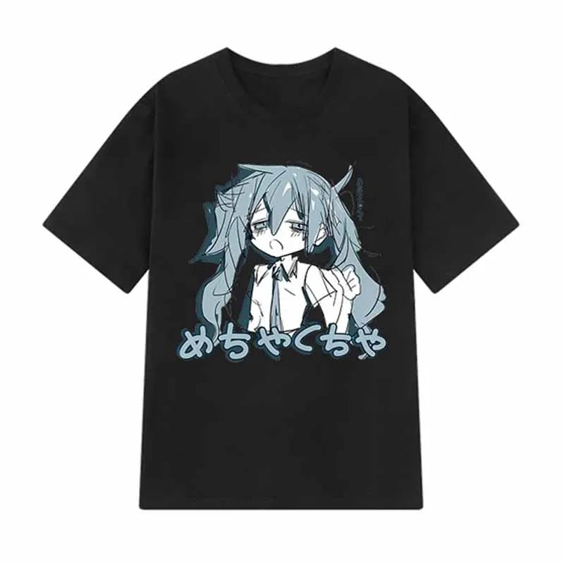 Y2K Anime Streetwear T-Shirt