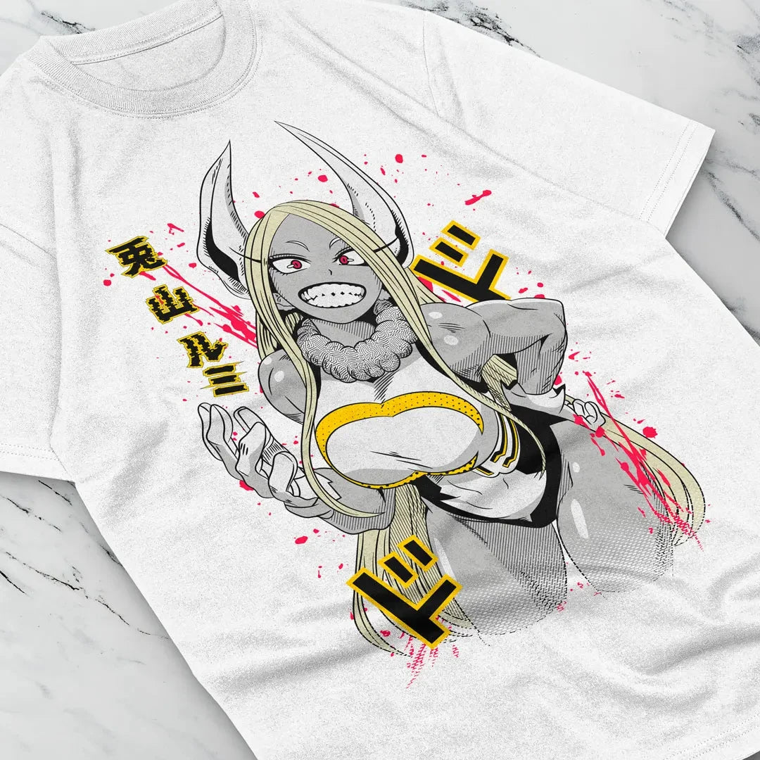 Rabbit Hero Mirko BNHA Graphic T-Shirt