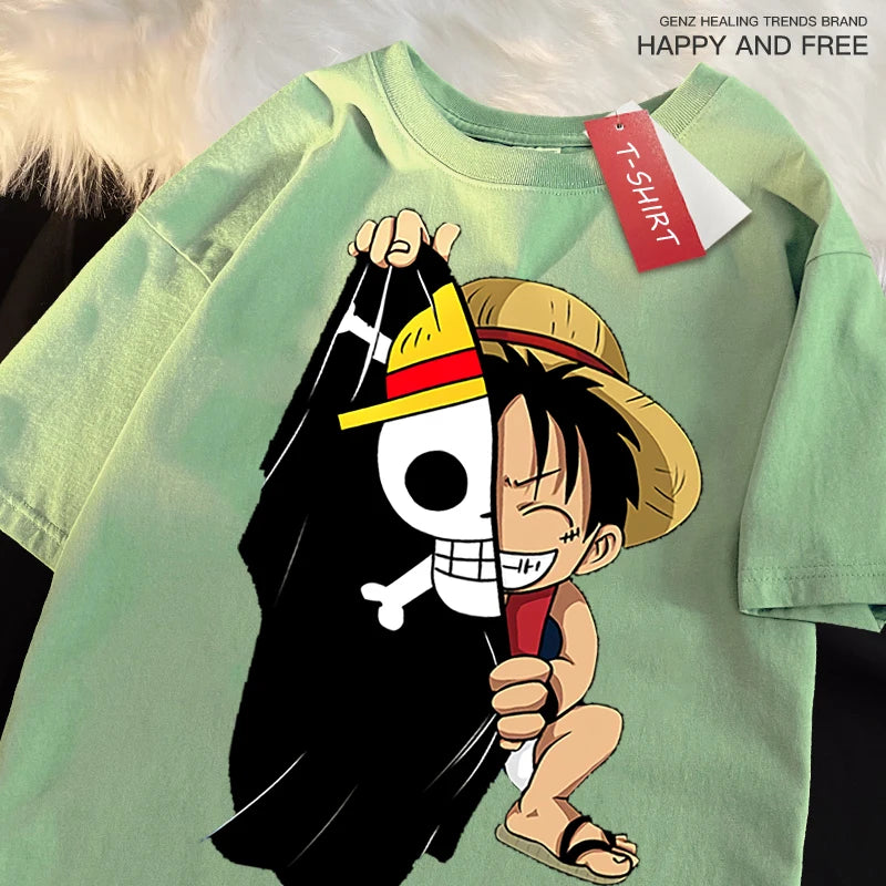 One Piece Luffy Flag T-Shirt