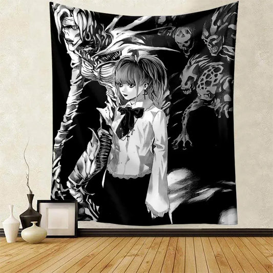 Kawaii Girl Tapestry Wall Decor Tapestry