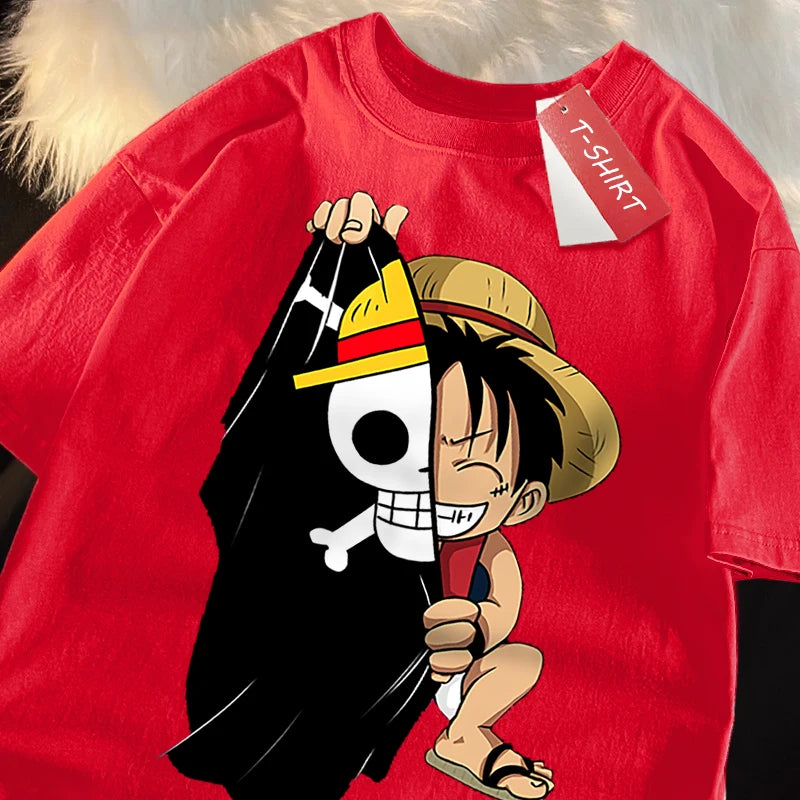 One Piece Luffy Flag T-Shirt