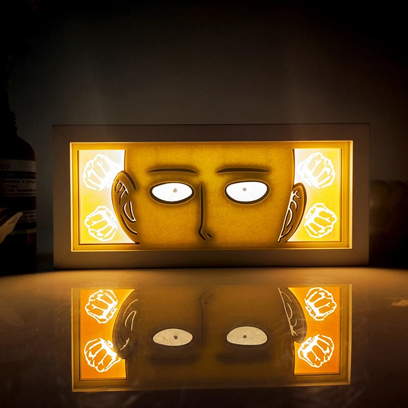 One Piece Paper-Cut LED Light Box