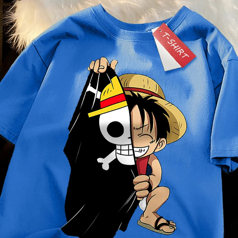 One Piece Luffy Flag T-Shirt