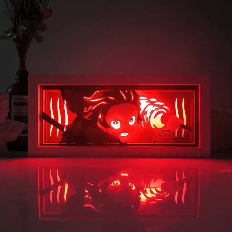 One Piece Paper-Cut LED Light Box