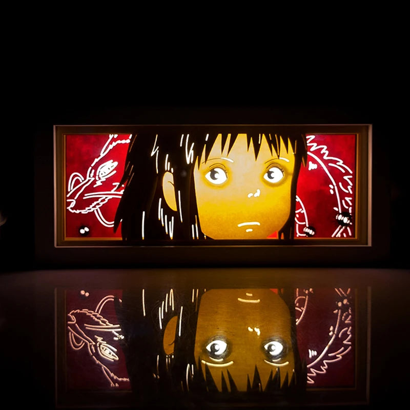 One Piece Paper-Cut LED Light Box