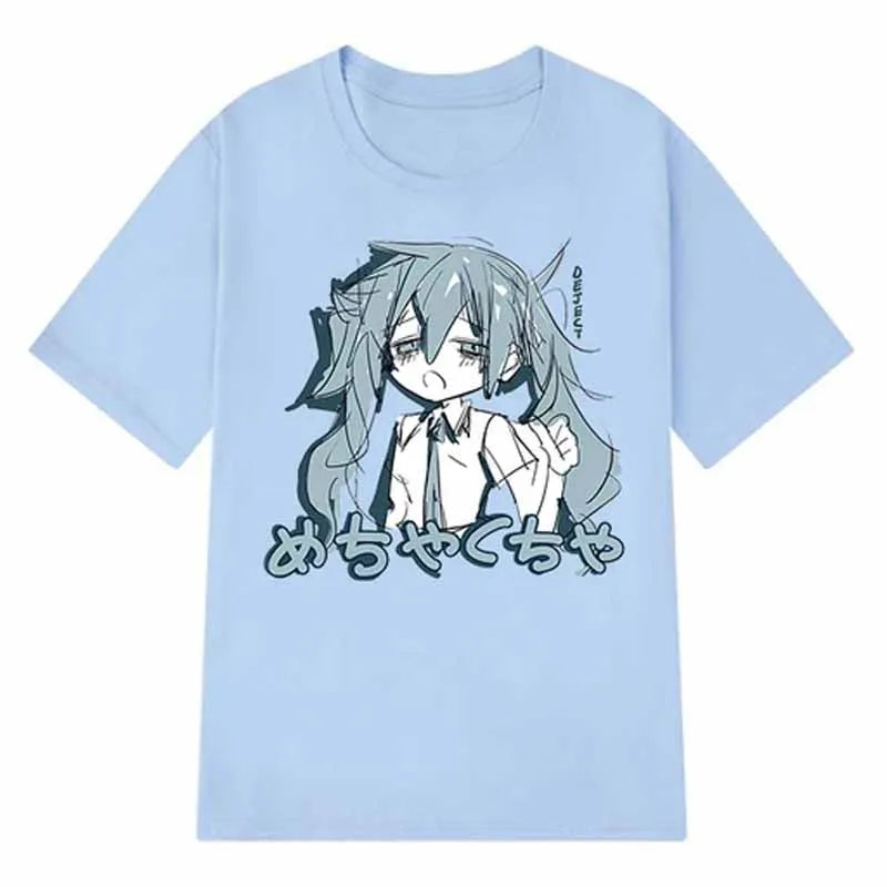 Y2K Anime Streetwear T-Shirt