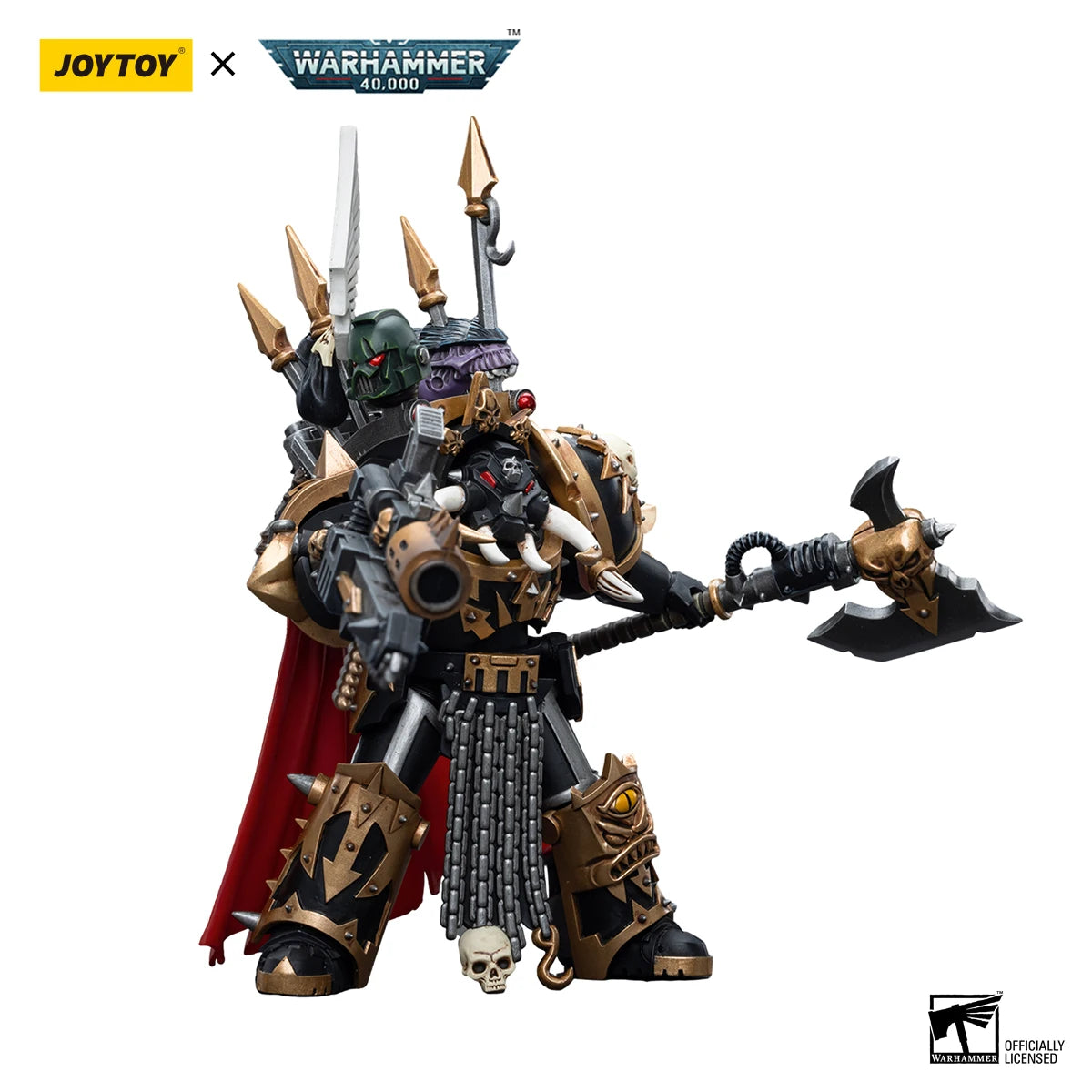 Warhammer 40k Chaos Lord Figure