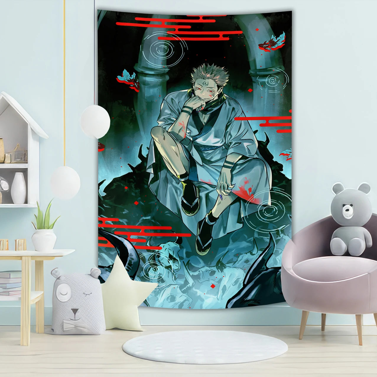 Jujutsu Kaisens Wall Hanging Tapestry