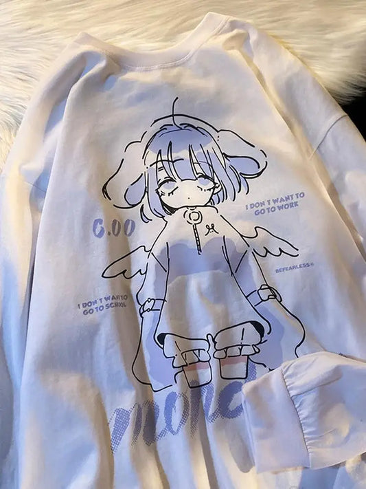 Harajuku Anime Girl Kawaii Hoodie