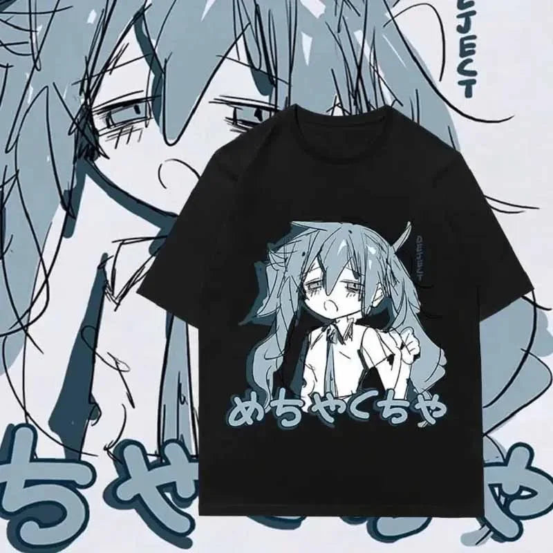 Y2K Anime Streetwear T-Shirt