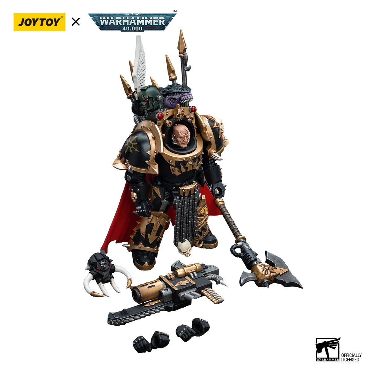 Warhammer 40k Chaos Lord Figure