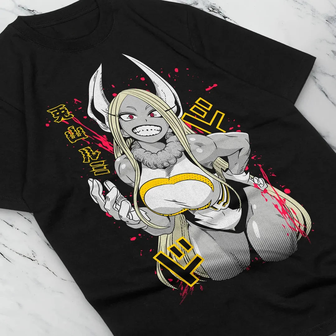 Rabbit Hero Mirko BNHA Graphic T-Shirt