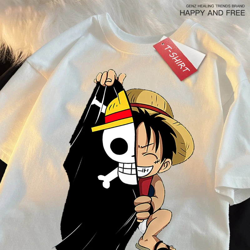 One Piece Luffy Flag T-Shirt