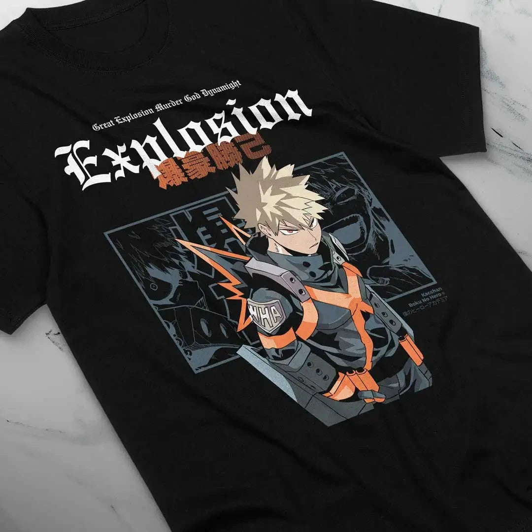 Katsuki Bakugo Manga T-Shirt