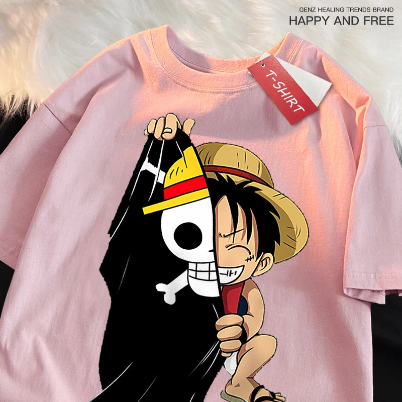 One Piece Luffy Flag T-Shirt