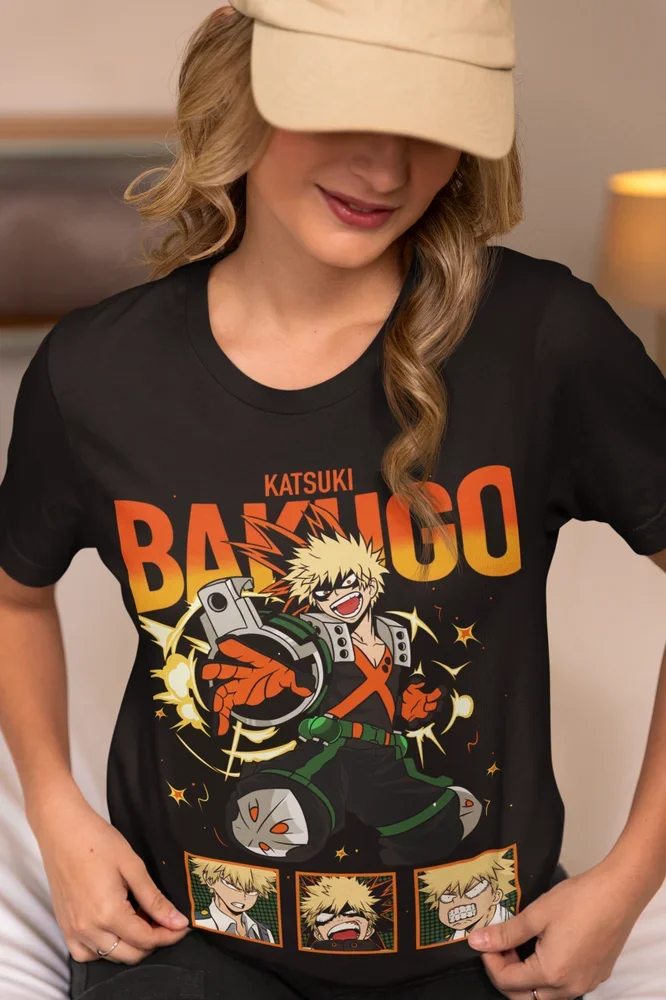 Katsuki Bakugo MHA Graphic T-Shirt