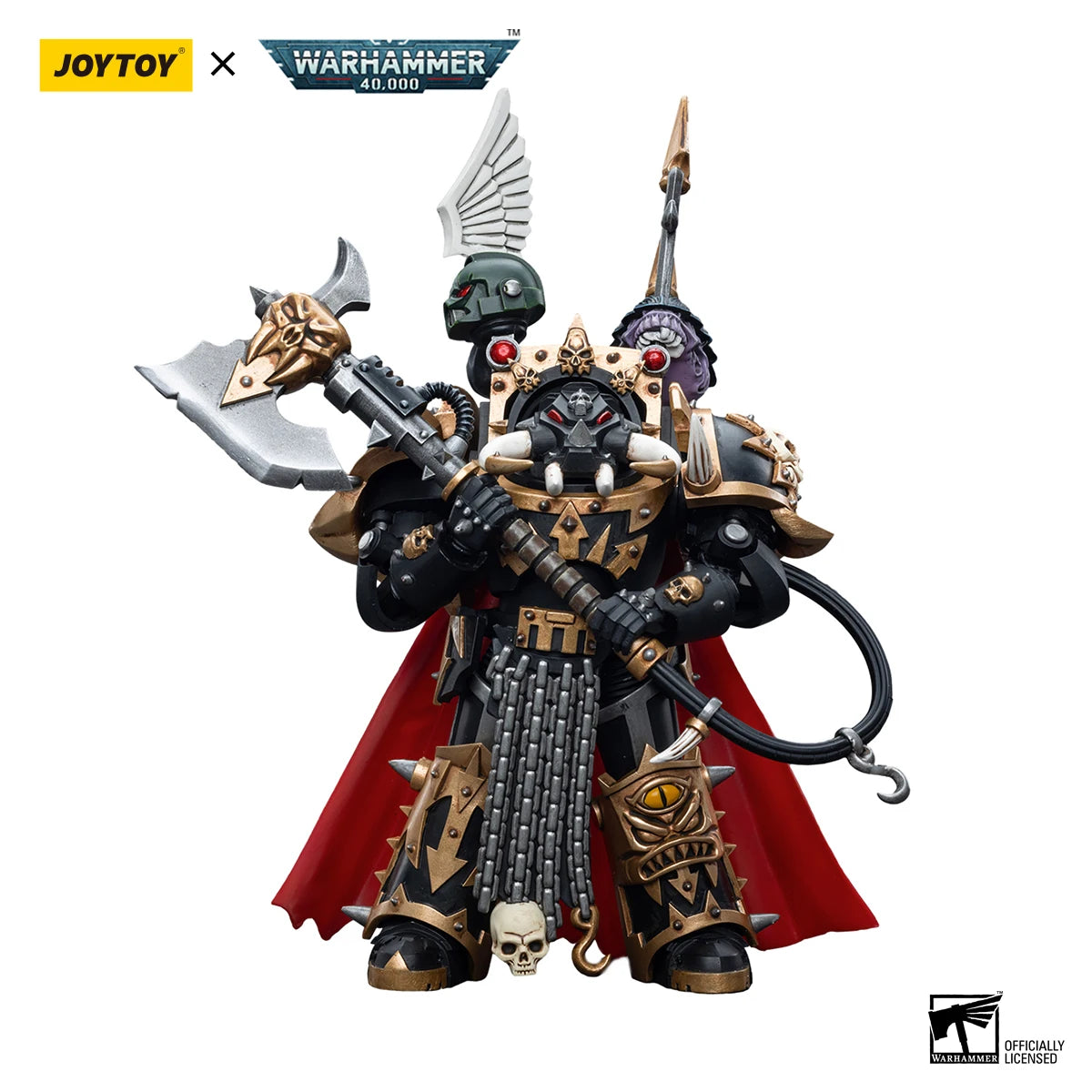 Warhammer 40k Chaos Lord Figure