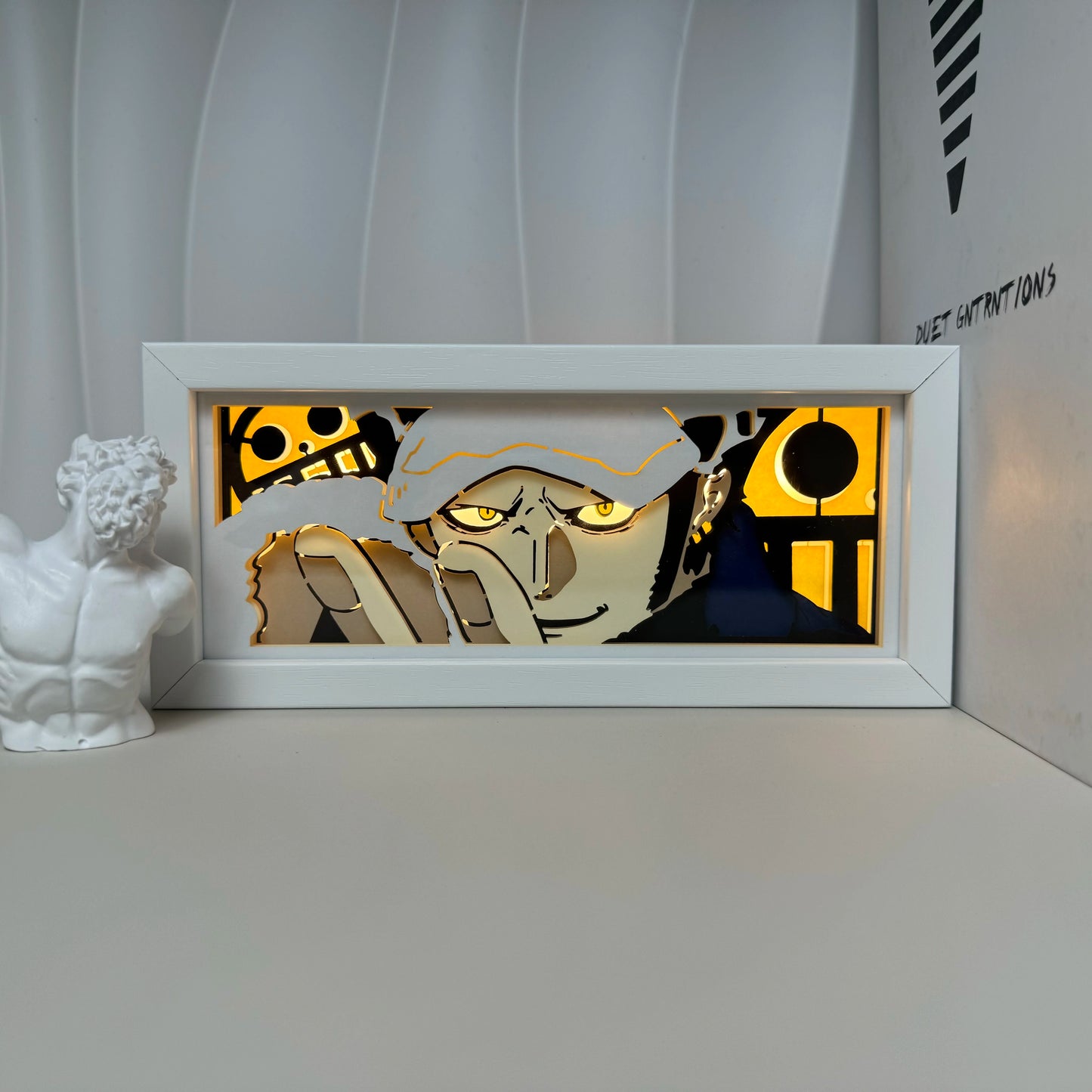 One Piece Paper-Cut LED Light Box