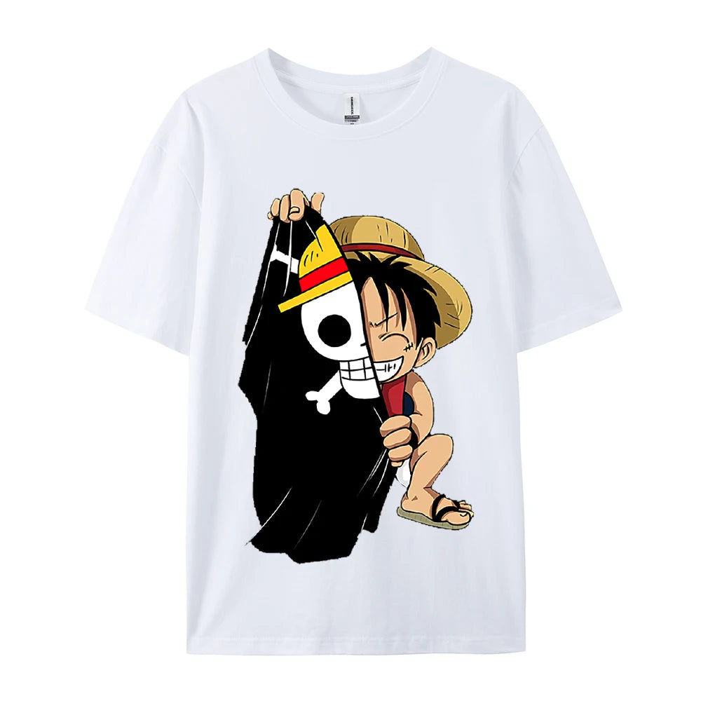 One Piece Luffy Flag T-Shirt